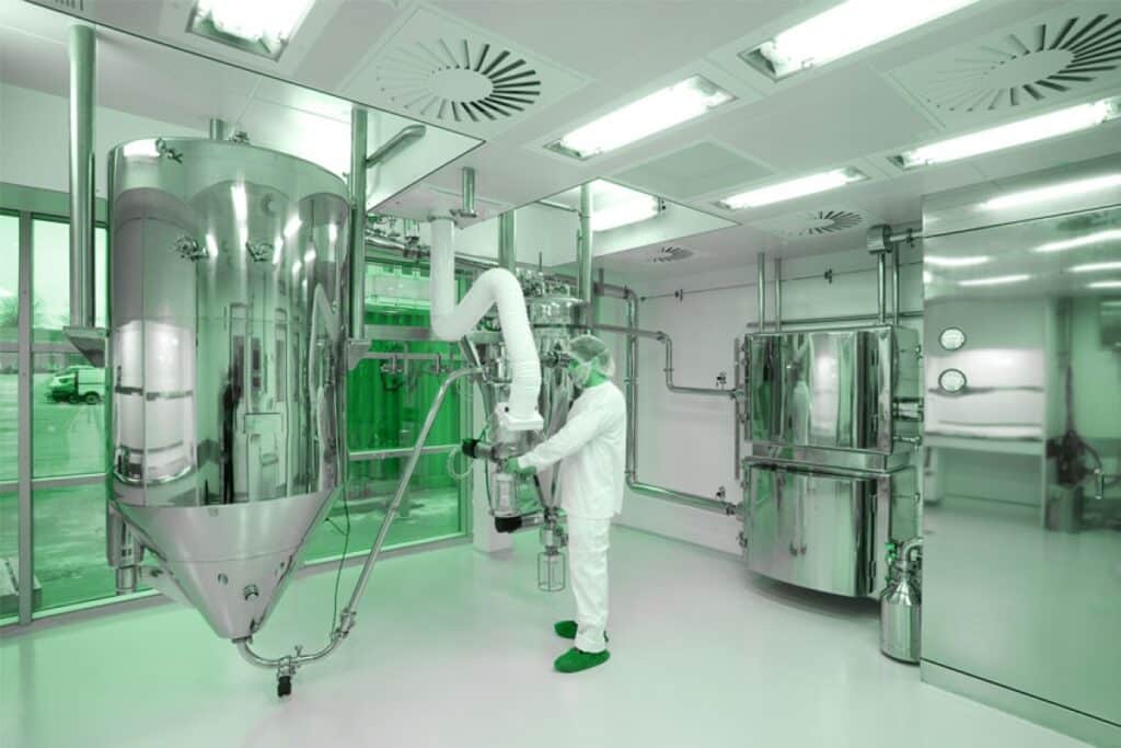equipment di dalam cleanroom