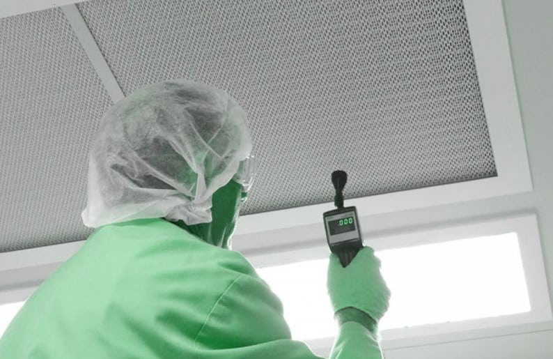 high temperature resistant HEPA filter di industri kimia