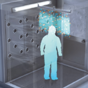 bagian penting pada air shower room