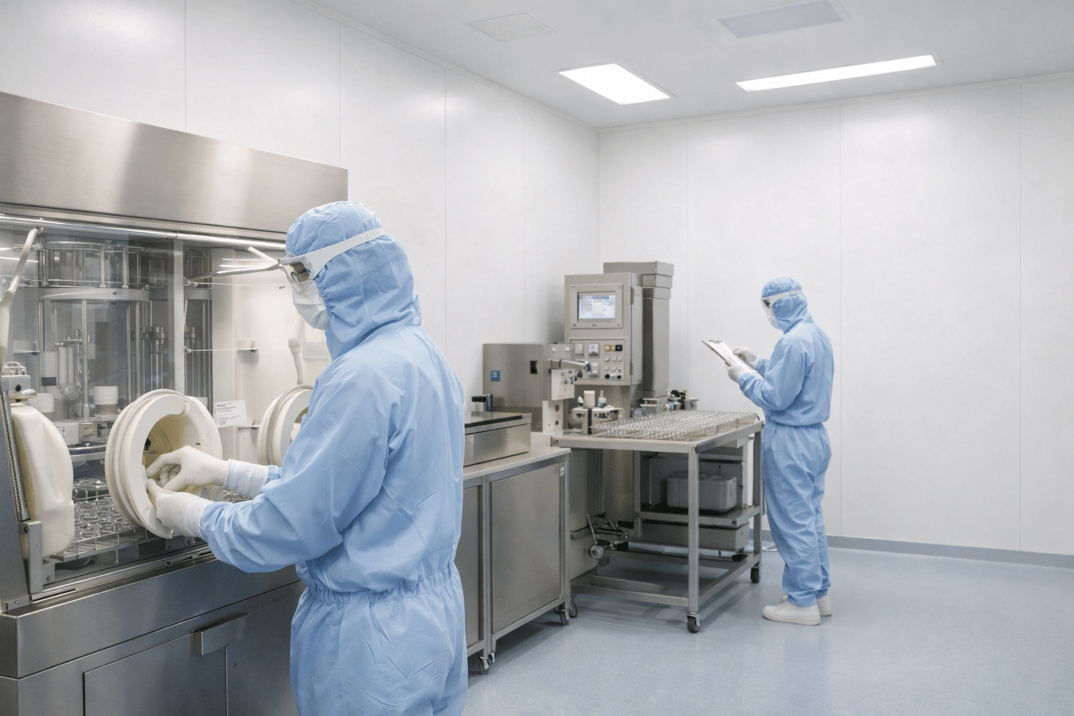 Sandwich Panel di Cleanroom